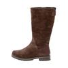 Weitschaftstiefel SHEEGO "Große Größen", Damen, Gr. 40, XXL-Schaft, braun, Obermaterial: 100% Leder;Einsatz: 100% Textilmaterial, klassisch, Schuhe Reißverschlussstiefel Weitschaftstiefel Reiterstiefel, mit elastischer Zierschnalle