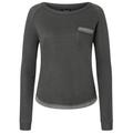 super.natural - Women's Feel Good Crew - Longsleeve Gr S grau