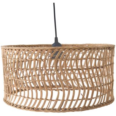 Rattan-Deckenlampe - Boho-Bali-Design-Pendelleuchte - Beri Image