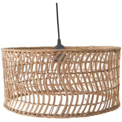 Rattan-Deckenlampe - Boho-Bali-Design-Pendelleuchte - Beri