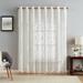 WARM HOME DESIGNS Lace Patio Door Curtain with Attached Valance