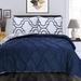 Superior Valencia Pinched Reversible Cotton Duvet Cover Set