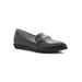 Women's Maria Casual Flat by Cliffs in Black Patent (Size 7 1/2 M)