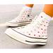 Converse Shoes | Converse Hi Top Crafted With Love Valentines Day Limited Edition Sneakers | Color: Red/White | Size: 10