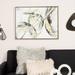 CosmoLiving by Cosmopolitan Gold Canvas Abstract Framed Wall Art w/ Gold Frame Canvas, Wood in Gray | 39.5 H x 29.5 W x 1.5 D in | Wayfair 87753