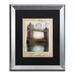 Trademark Fine Art 'European Vacation III' Framed Graphic Art Canvas | 20 H x 16 W x 0.5 D in | Wayfair ALI4498-S1620BMF