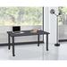 Regency Kee Mobile Desk Wood/Metal in Gray/Black | 29 H x 66 W x 24 D in | Wayfair MDCL6624GYBK