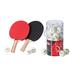 Viper Table Tennis Two Racket Set w/ 27 Table Tennis Balls Wood in Brown | Wayfair 70-9000