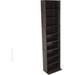 Millwood Pines Sheraden 54" H x 13" W Wood Standard Bookcase Wood in Black | 54 H x 13 W x 8 D in | Wayfair D3F2C878FE1F4A3BA4324BFA1D47EDBB