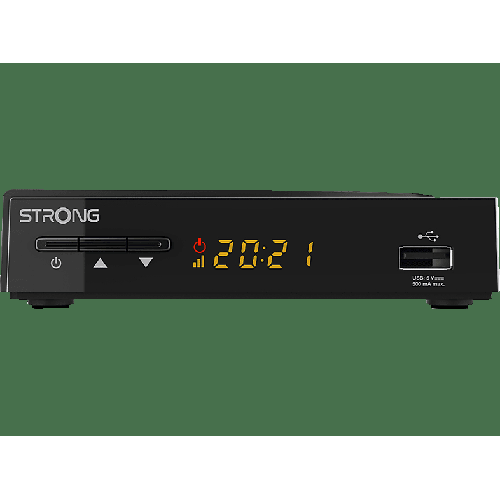 STRONG SRT 3030 Digitaler HD Receiver (HDTV, DVB-C2, Schwarz)