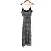 Anthropologie Dresses | Anthropologie Adelyn Rae Black And White Cut Out Summer Dress | Color: Black/White | Size: S