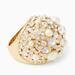 Kate Spade Jewelry | Kate Spade | Pick A Pearl Cocktail Ring | Color: Cream/Gold | Size: 6