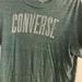 Converse Shirts | Mens Vintage Medium Converse Shirt In Green | Color: Green/White | Size: M