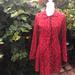 Free People Dresses | Free People Mini Dress With Long Sleeves Women’s Size 6 | Color: Red | Size: 6