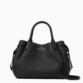 Kate Spade Bags | Kate Spade Dumpling Large Pebbled Leather Satchel Crossbody, Black Nwt | Color: Black | Size: Large