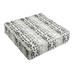 Dakota Fields Indoor/Outdoor Seat Cushion Polyester in Gray | 3 H x 19 W x 19 D in | Wayfair 16FC1AAE2A2747F3BBB4A8769E13C3CF