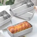 Moule rectangulaire antiadhésif en alliage d'aluminium pour fromage gâteau toast fournitures de