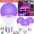 Blulb – ampoule LED UV 9W E26 E27 lumière noire niveau UVA lampe noire affiche fluorescente pour