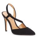 Jessica Simpson Shoes | Jessica Simpson Black Suede Slingback Pointed Toe Stiletto Pumps | Color: Black | Size: 7.5