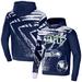 Men's NFL x Staple Navy Seattle Seahawks All Over Print Pullover Hoodie