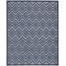 Nourison Indoor/Outdoor 7' x 10' Navy Blue Area Rug - Nourison 99446045195