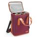 Tirrinia 6 Bottle Cooler Bag - Insulated Bottle Wine Carrier, Wine Case in Red | 13.5 H x 11 W x 2 D in | Wayfair 1TRWB620WN