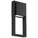 Archetype 12"H x 5.5"W 1-Light Outdoor Wall Light in Black