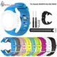 Bracelet de montre en silicone de remplacement pour SUUNTO Suunto D4 D4i Novo bracelet de montre