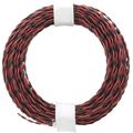 Beli-beco - 210-10 Cavo per cablaggi 2 x 0.04 mm² Rosso/Nero 10 m