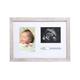 Pearhead Bracelet ID Photo & Sonogram Frame, Baby Ultrasound Photo Frame, Rustic