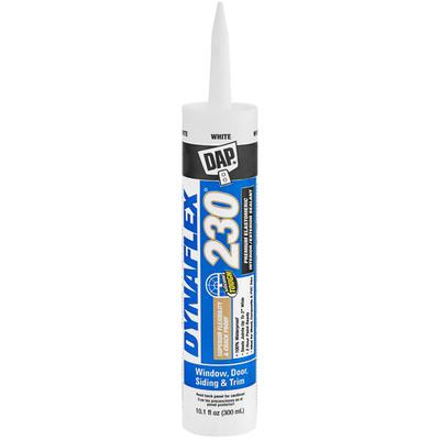 DAP Dynaflex 230 10.1 oz. White Window, Door, and Trim Sealant 70798 18275 - 12/Case