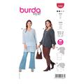 Burda Style Schnittmuster Nr. 6066 - Tunika mit V-Ausschnitt