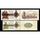 2x 10 Shillings + 1 Pound - Ausgabe ND 1922-1923 George V - 2 alte Banknoten - Reproduktion - 22