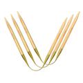 addi CraSyTrio Long Bamboo 30cm 4,0mm 4,5mm | Trio Rundstricknadeln zum Strümpfe, Mützen und Ärmel stricken