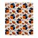 Denver Broncos 60" x 70" Pumpkin Helmet Corral Fleece Blanket