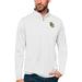 Men's Antigua White Baylor Bears Tribute Quarter-Zip Top