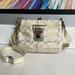 Coach Bags | Coach Women’s Multicolor C Signature Canvas Small Crossbody Bag. | Color: Cream/White | Size: Small