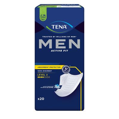 Tena MEN Active Fit Level 2 Inkontinenz Einlagen 20 St Image