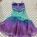 Disney Costumes | Disney Little Mermaid Costume | Color: Blue/Purple | Size: 11/12 Girls