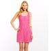 Lilly Pulitzer Dresses | Lilly Pulitzer Hot Pink Floral Lace Lonnie Fiesta Pink Mini Dress Sz 2 | Color: Pink | Size: 2