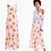 J. Crew Dresses | Jcrew. Mercantile. Size 10. Pink Floral Maxi Dress. New With Tags | Color: Pink | Size: 10