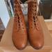 Madewell Shoes | Madewell Pattie Lace Up Boots In Saddle Brown | Color: Brown | Size: 8.5