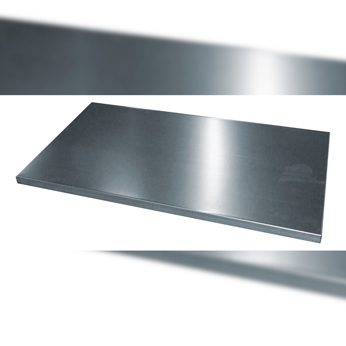 C+P Einlegeboden verzinkt, Traglast 70 kg | HxBxT 2,4x69,5x45,2cm von PROREGAL Image