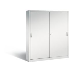C+P Schiebetürenschrank Acurado-2000 | HxBxT 195x160x40cm | Lichtgrau von PROREGAL Image
