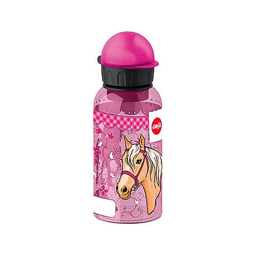 Tritan-Trinkflasche Pferd, 400 ml rosa