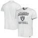 Men's '47 Heathered Gray Las Vegas Raiders Dozer Franklin Lightweight T-Shirt