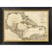 Global Gallery A Complete Map of the West Indies, 1776 by Robert Sayer Framed Graphic Art on Canvas Paper | 19 H x 26 W x 1.5 D in | Wayfair