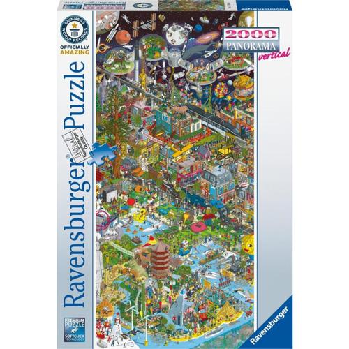 Puzzle 17319 Guinness World Records 2000 Teile Panorama Puzzle ab 14 Jahren