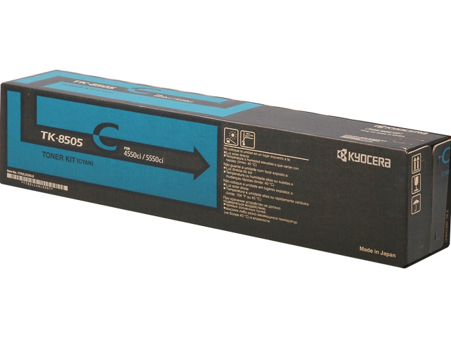 Laser/Kopierer KYOCERA TK8505C KYOCERA TA4550CI TONER CYAN Image