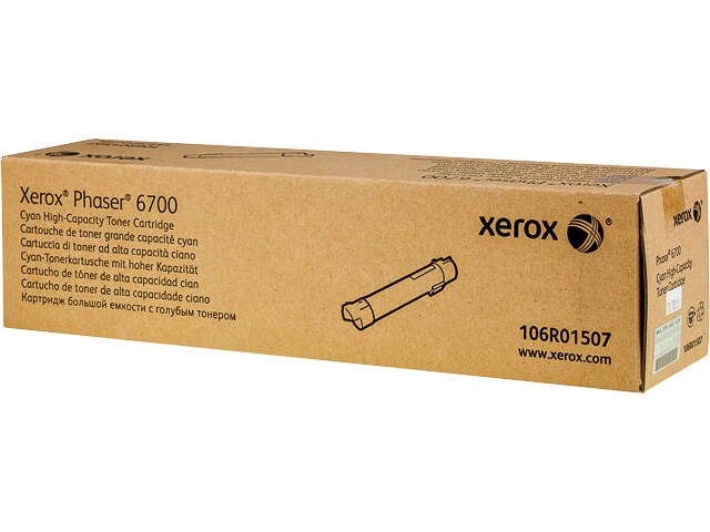 Laser/Kopierer XEROX 106R01507 XEROX PH6700 TONER CYAN HC Image
